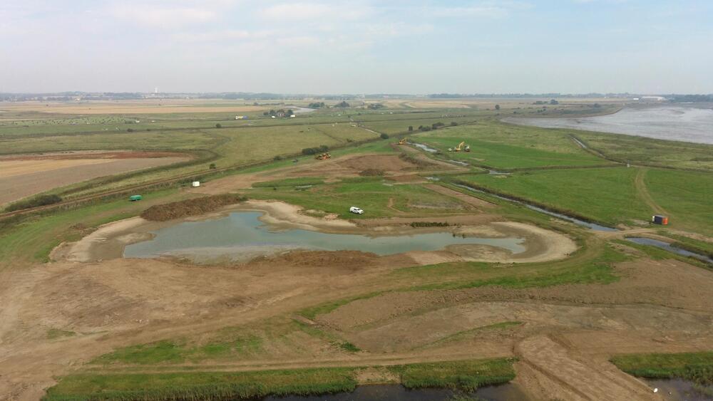 Loughlins Marsh Aerial Works in Sep2023