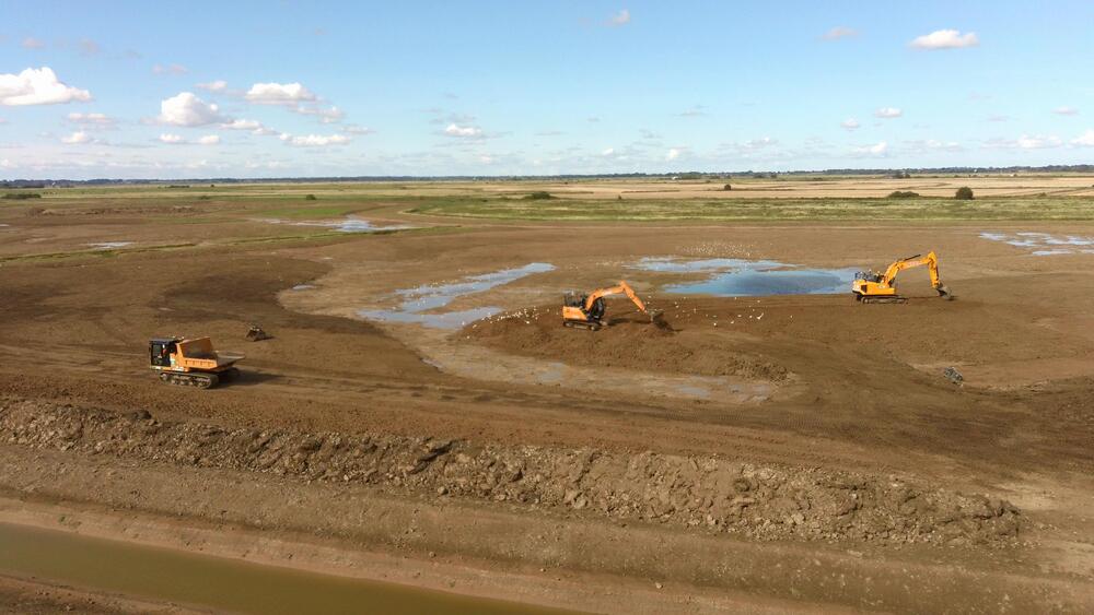 Loughlins Marsh Earthworks in Sep 2023