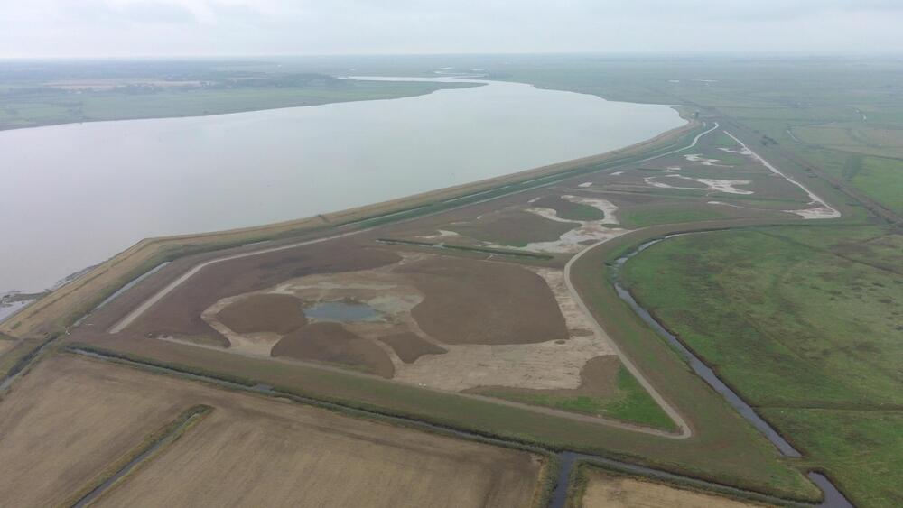 Loughlins Marsh Aerial Works in Oct 2023