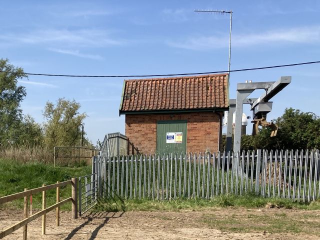 Potter Heigham Pumping Station, pre construction / replacement in May25