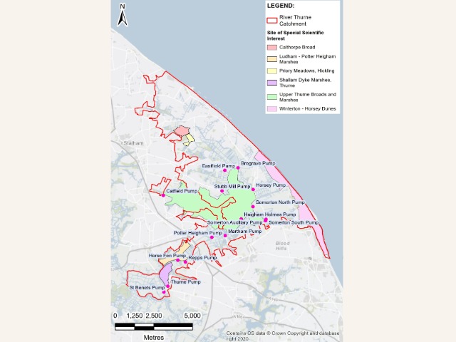 Upper Thurne ID Project Map
