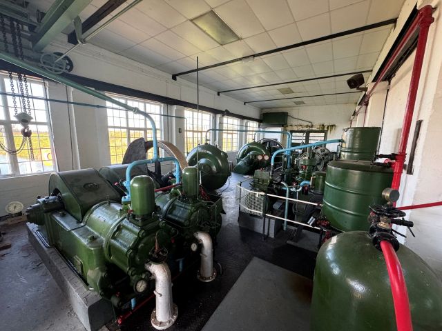 Crabbs Abbey Pumping Station Inside Pre-Demolition