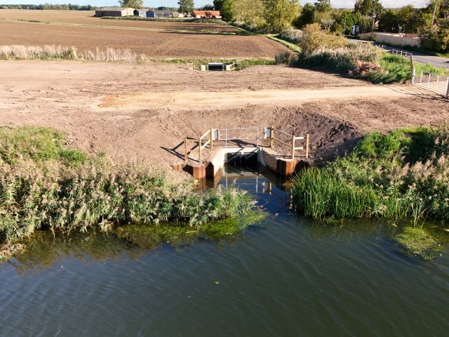 Magdalen Bridge Outfall Culvert Completed