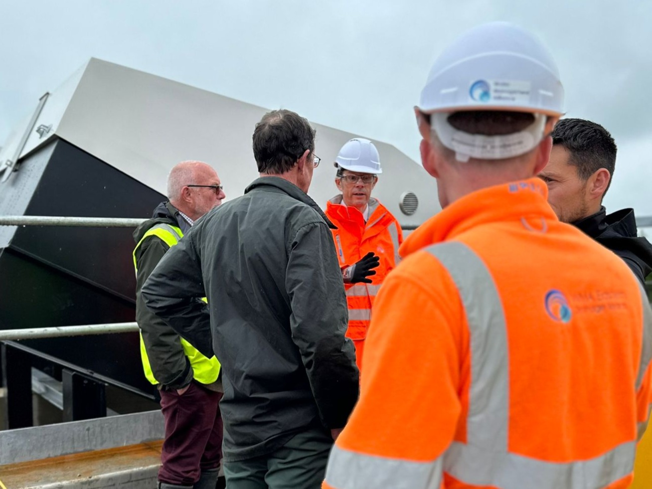 Site Meeting at Norton Pumping Station