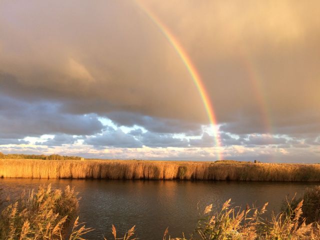 Double Rainbow over the Norfolk Broads