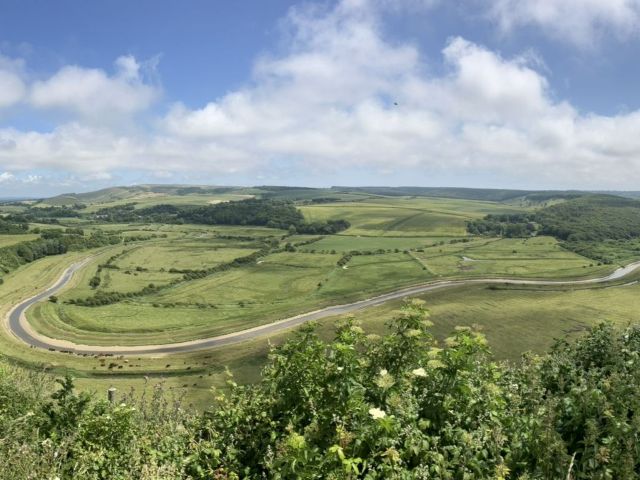 River Cuckmere valley July 2023